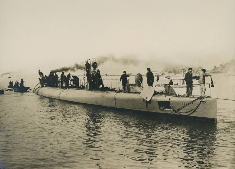 Sommergibile Foca - dislocamento 184/270 t - Regia Marina Italiana