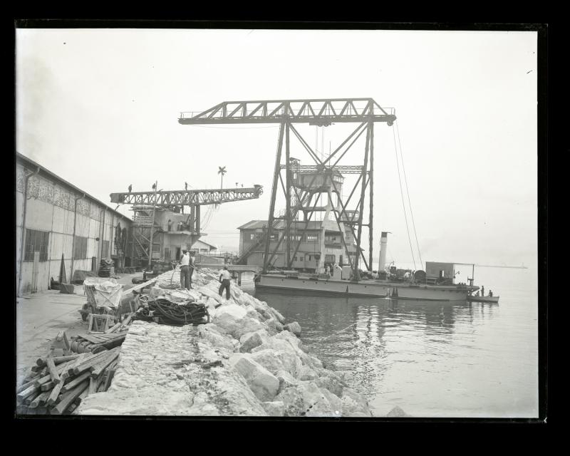 Catapulta e stazione di lancio del silurificio Whitehead di Fiume