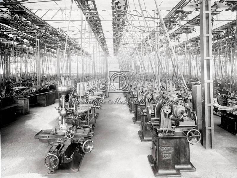 Interno dello stabilimento. Reparto trapani