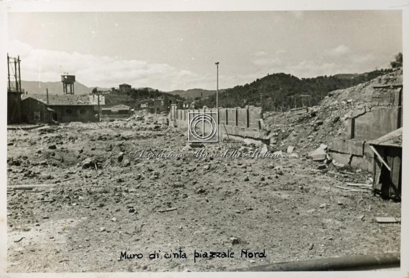 Muro di cinta piazzale Nord