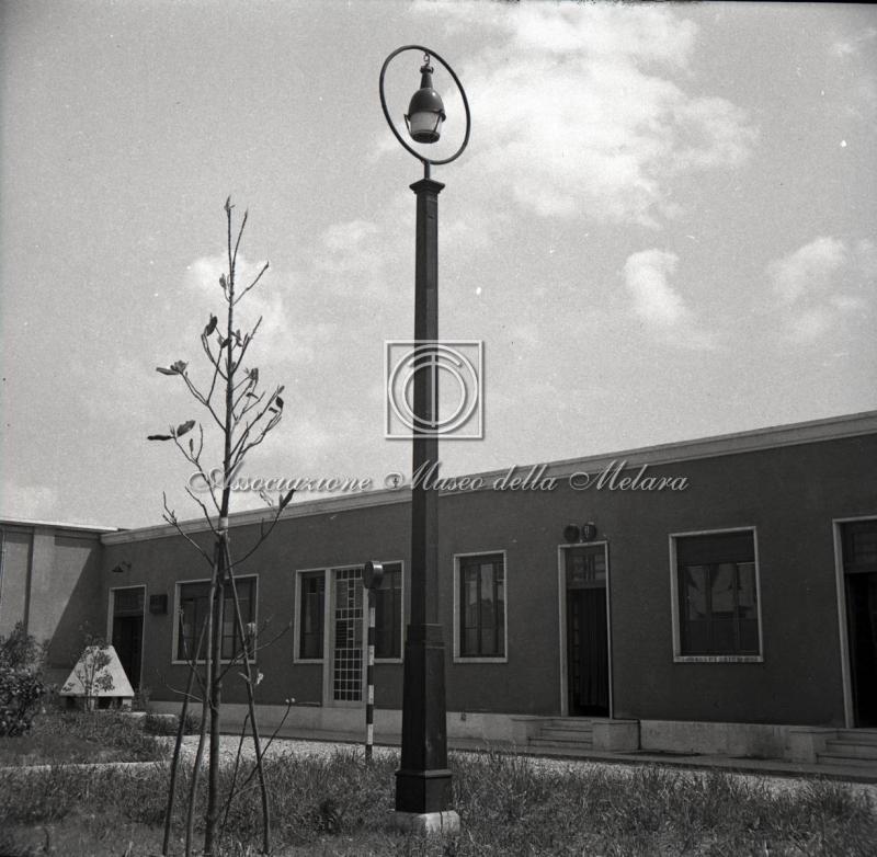 Ingresso rifugio antiaereo sotto l'infermeria
