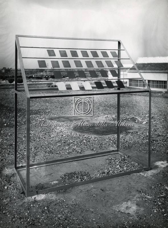 Lastre metalliche esposte al sole