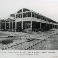 Rep N in costruzione - Nuova grande officina meccanica affusti medio calibro (Spogliatoio - refettorio operai)