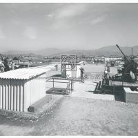 Difesa contraerea sul tetto della palazzina della direzione